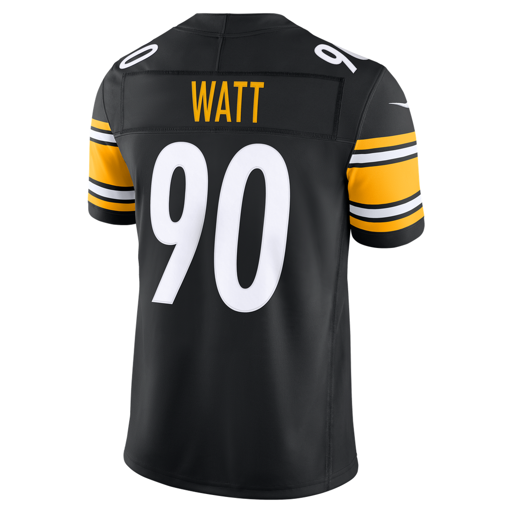 Pittsburgh Steelers T.J. Watt Gold Alternate Vapor F.U.S.E. Stitched Limited Jersey product image 13, provided for visual