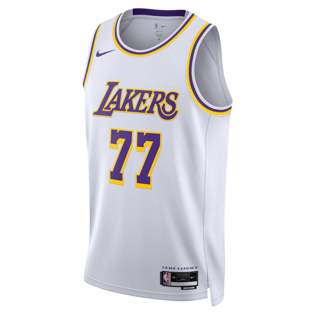 Luka Dončić Los Angeles Lakers Swingman Association Jersey - Unisex product image 3, provided for visual reference and