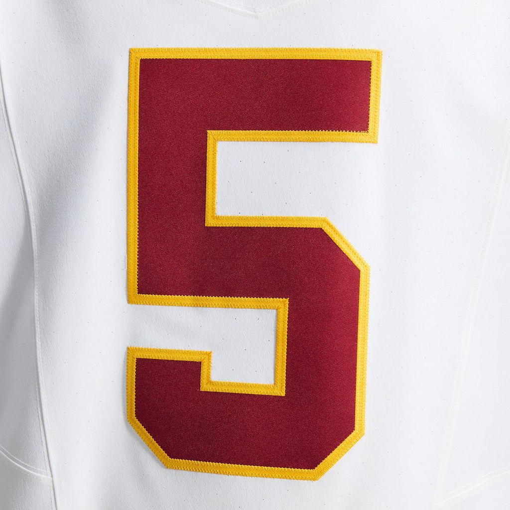 Washington Commanders Jayden Daniels White Alternate 2 Super Bowl Era Vapor F.U.S.E. Elite Jersey product image 11, provided