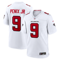Atlanta Falcons Michael Penix Jr. White Game Jersey product image 1, provided for visual reference and product detail review