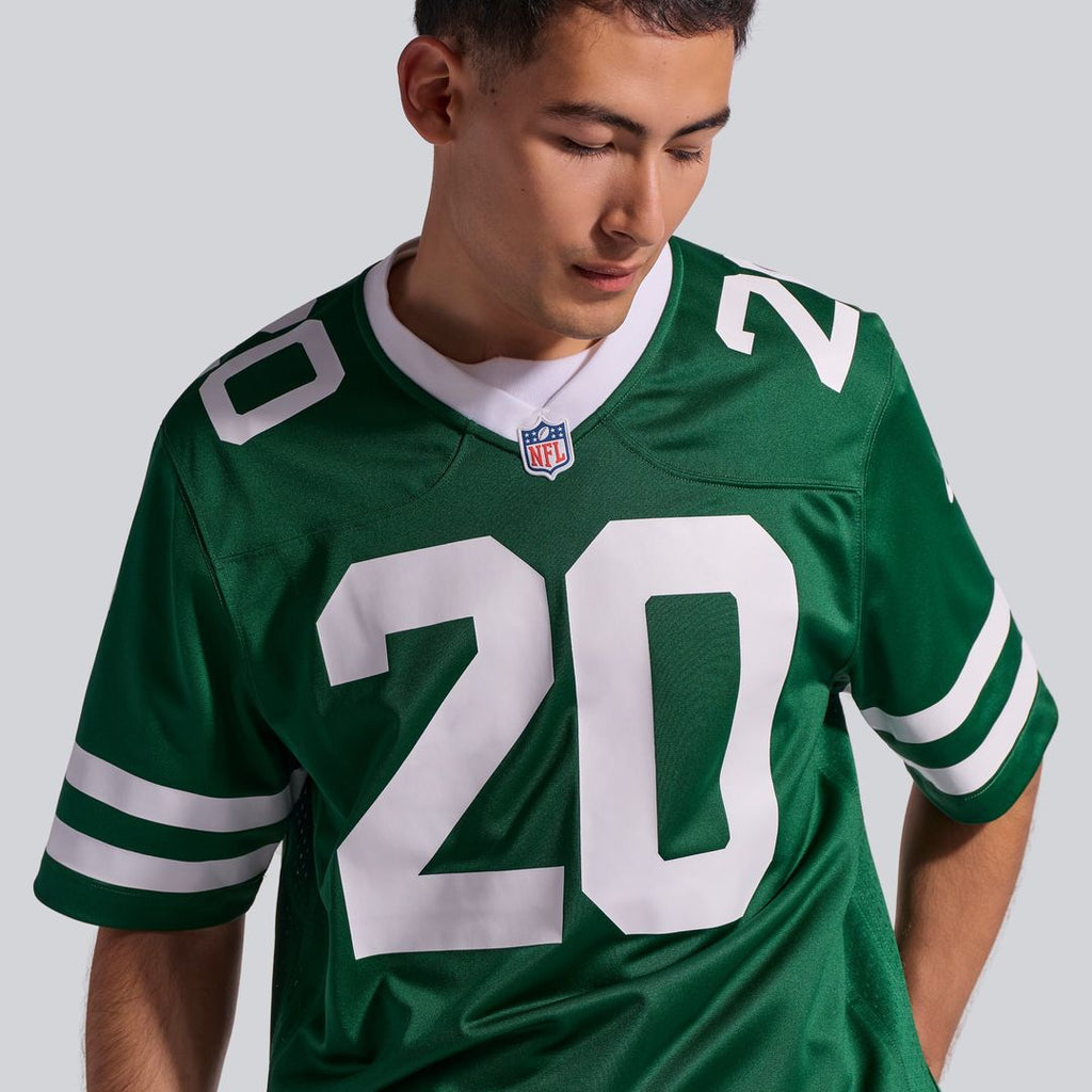 New York Jets Breece Hall Legacy Black Alternate Game Jersey product image 21, provided for visual reference and product
