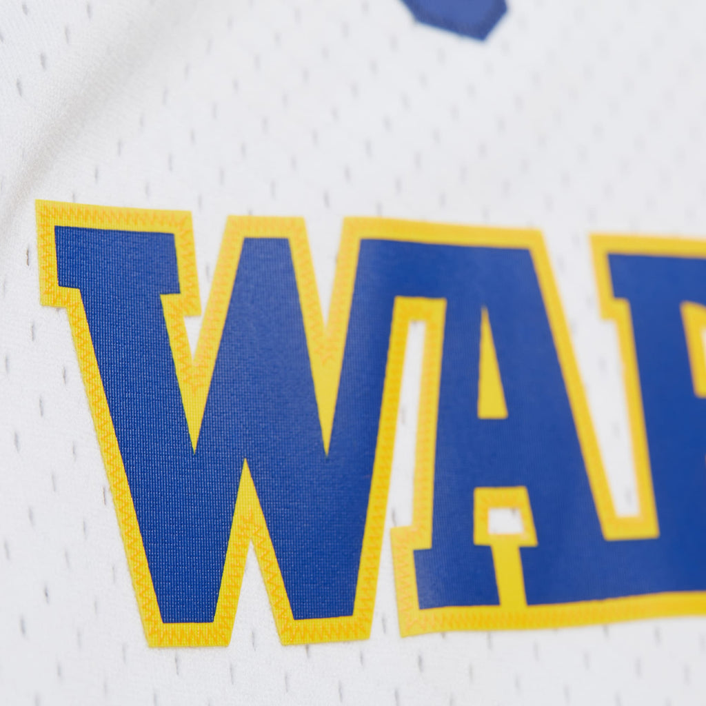 Chris Mullin Golden State Warriors 1990 Swingman Jersey product image 4, provided for visual reference and product detail