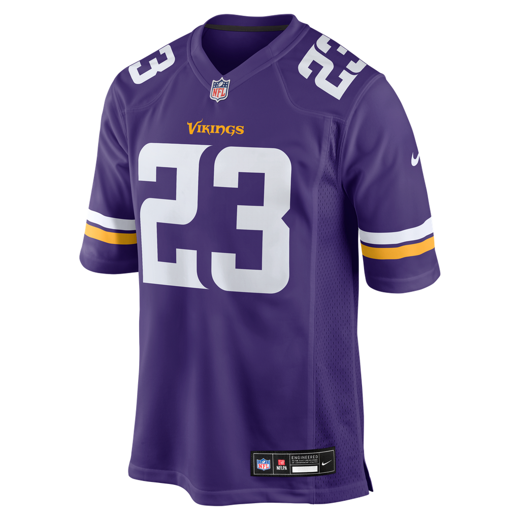 Minnesota Vikings Andrew Booth Jr. Purple Player Game Jersey product image 2, provided for visual reference and product