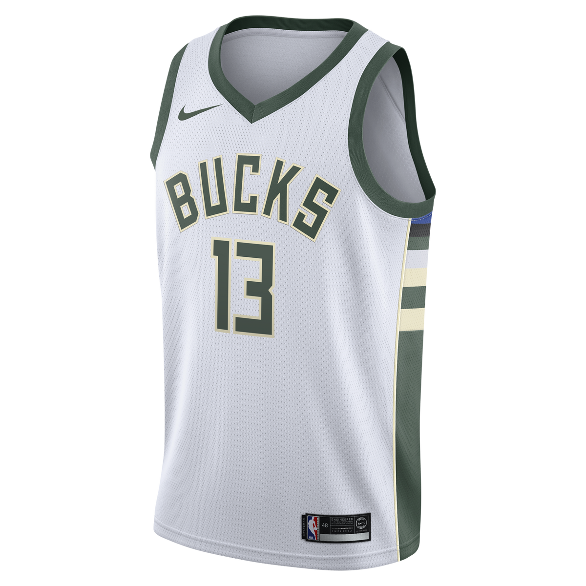 Milwaukee Bucks Nike Association Edition Swingman Jersey product image 3