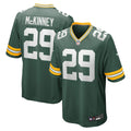 Green Bay Packers Xavier McKinney Green Team Game Jersey product image 1, provided for visual reference and product detail