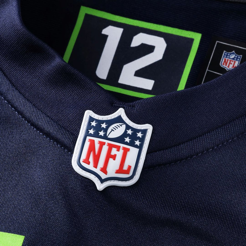 Seattle Seahawks Josh Jones College Navy Team Game Jersey product image 4, provided for visual reference and product detail