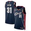 Jarrett Allen Cleveland Cavaliers Classic Edition Jersey - Navy - Unisex product image 1, provided for visual reference and