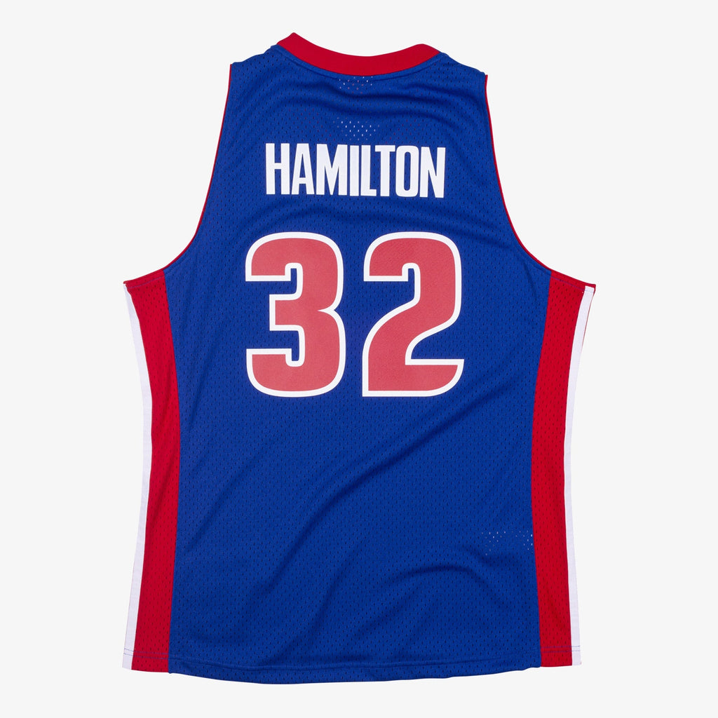 Richard Hamilton Detroit Pistons 2003 Authentic Swingman Jersey - Royal Blue product image 4, provided for visual reference