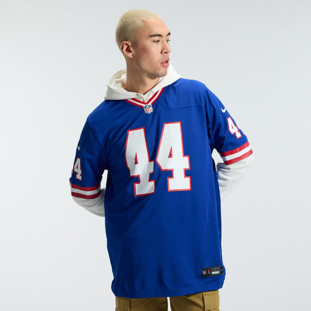 New York Giants Cam Skattebo Royal Alternate 2 Legacy Game Jersey product image 2, provided for visual reference and product