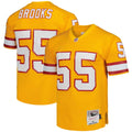 Tampa Bay Buccaneers Derrick Brooks Orange Legacy Replica Jersey product image 1, provided for visual reference and product