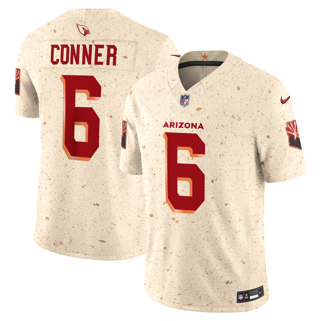Arizona Cardinals James Conner Natural Rivalries Collection Stitched Limited Jersey product image 1, provided for visual