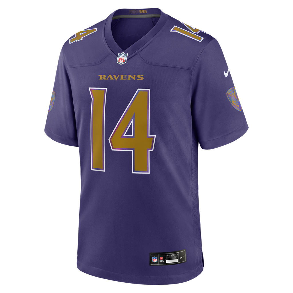 Baltimore Ravens Kyle Hamilton Black Alternate Game Jersey product image 12, provided for visual reference and product