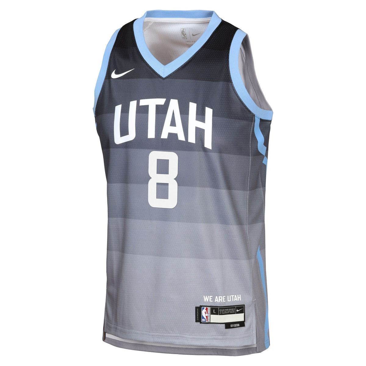 Utah Jazz Nike 2025/26 City Edition Swingman Jersey - Gray product image 3