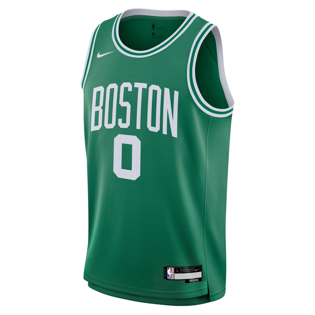 Jayson Tatum Boston Celtics Swingman Icon Jersey - Youth product image 3, provided for visual reference and product detail