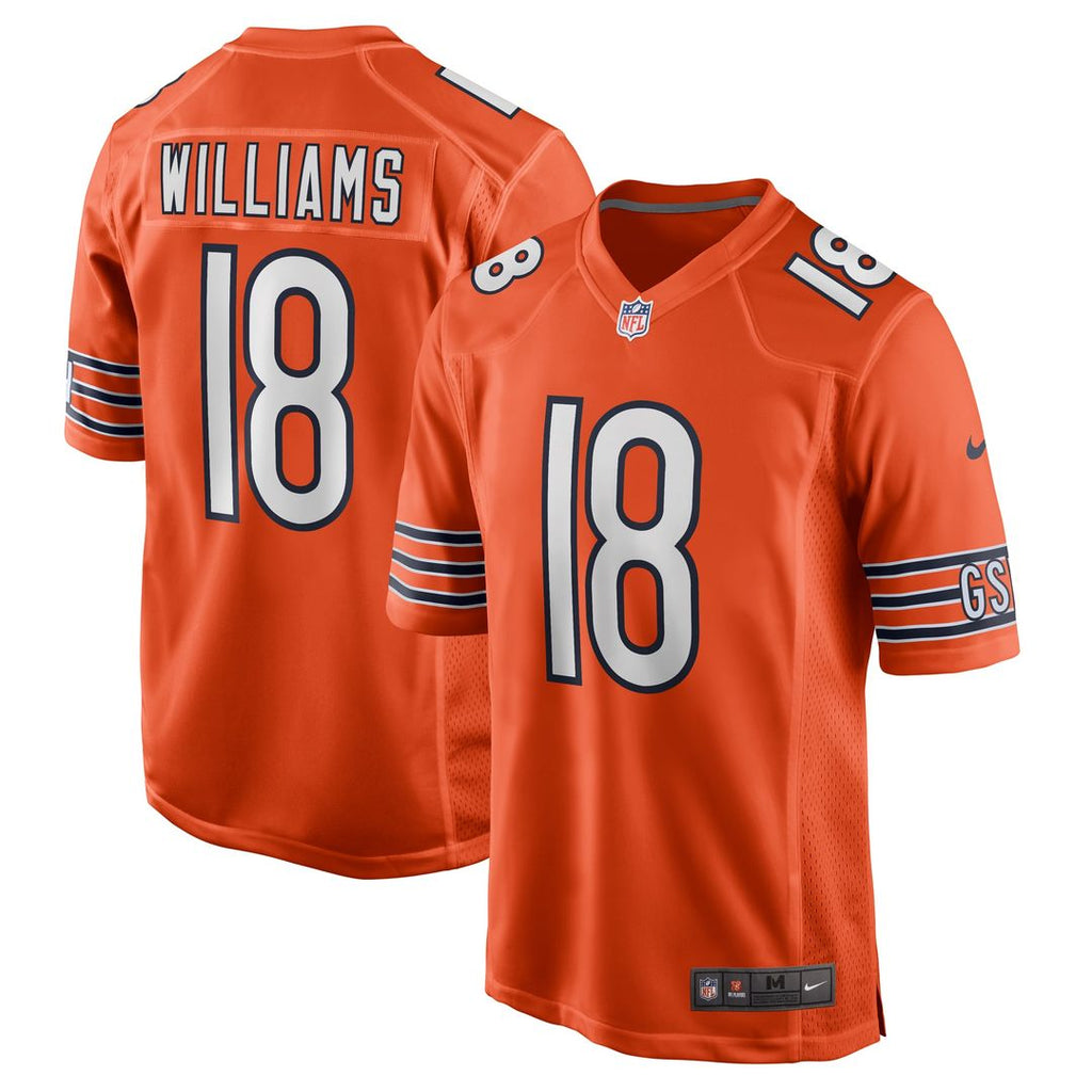 Chicago Bears Caleb Williams White First Round Pick Player Game Jersey product image 27, provided for visual reference and