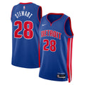 Detroit Pistons Icon Edition Swingman Basketball Jersey - Blue - Isaiah Stewart - Unisex product image 1, provided for