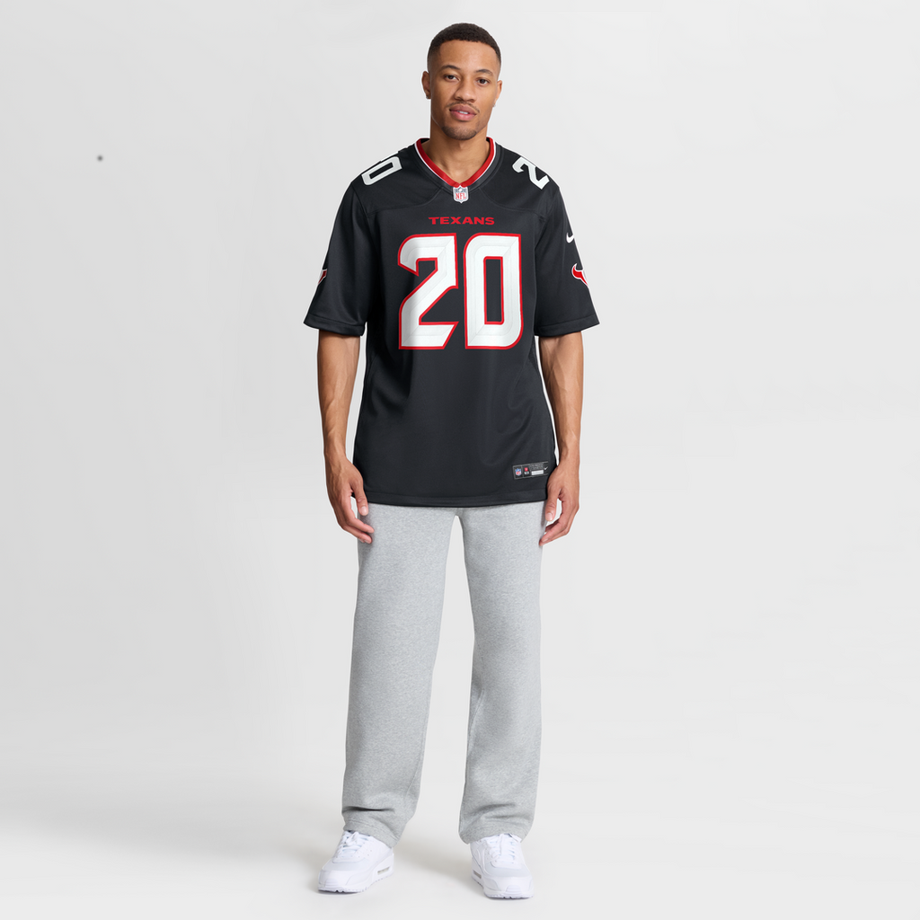 Houston Texans Ja'Marcus Ingram Navy Team Game Jersey product image 4, provided for visual reference and product detail