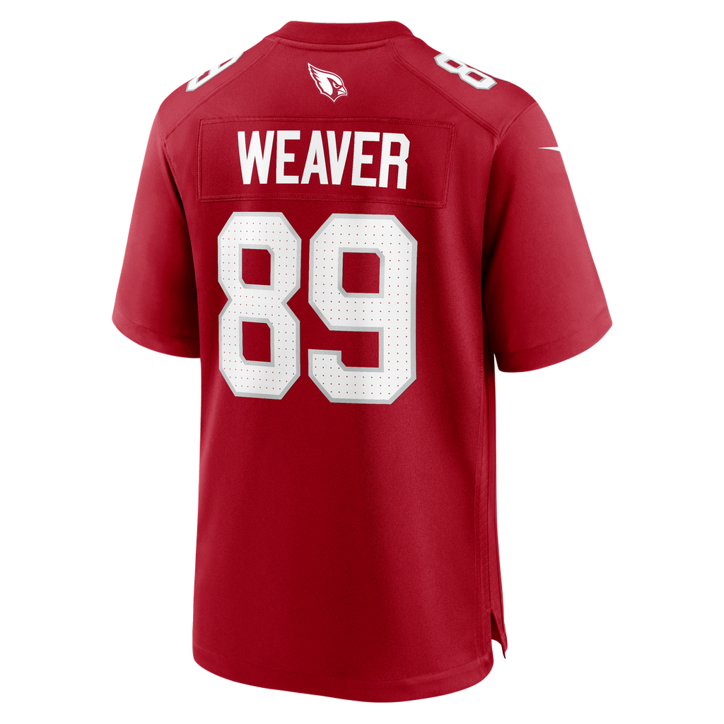 Arizona Cardinals Xavier Weaver Cardinal Team Game Jersey product image 3, provided for visual reference and product detail