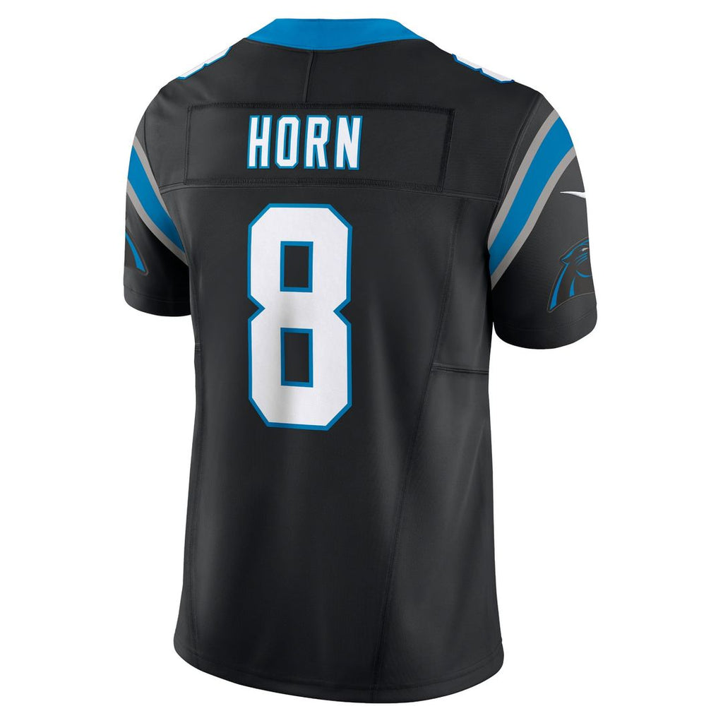 Carolina Panthers Jaycee Horn Black Vapor F.U.S.E. Limited Jersey product image 3, provided for visual reference and product