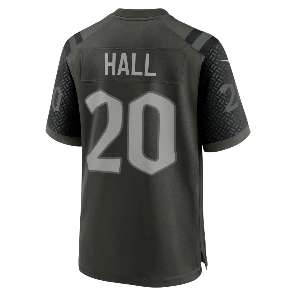 New York Jets Breece Hall Green Rivalries Collection Game Jersey product image 7, provided for visual reference and product