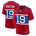 New York Giants Jameis Winston Century Red Alternate Game Jersey product image 1, provided for visual reference and product