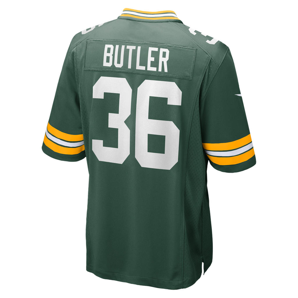 Green Bay Packers LeRoy Butler Green Retired Player Game Jersey product image 3, provided for visual reference and product