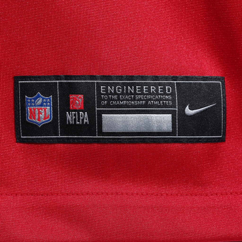 New York Giants Red Alternate Game Jersey product image 6, provided for visual reference and product detail review