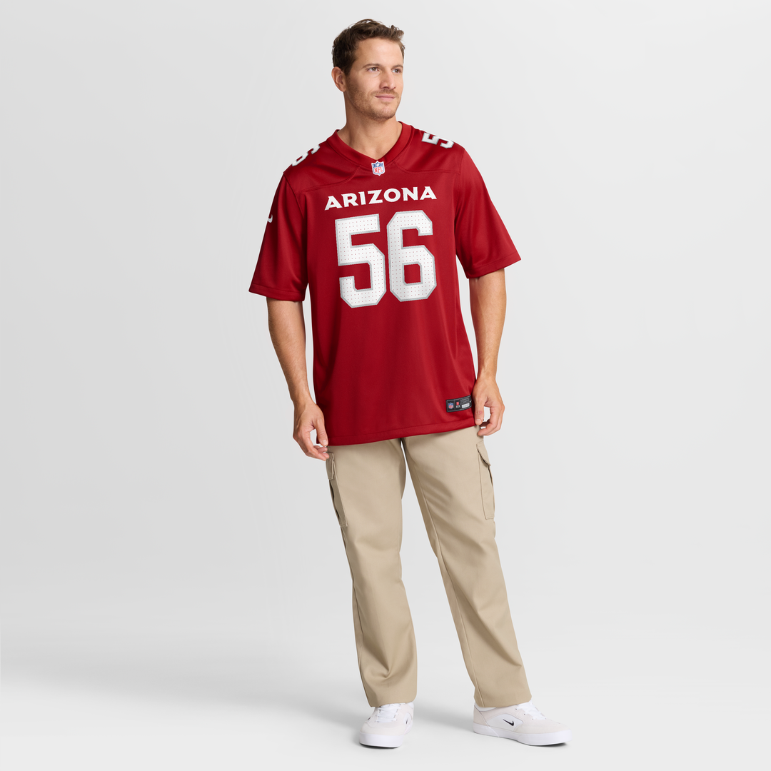 Arizona Cardinals Darius Robinson Cardinal Player Game Jersey product image 7, provided for visual reference and product