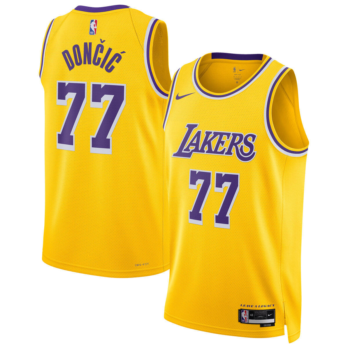 Los Angeles Lakers Nike Icon Swingman Jersey - Luka Doncic product image 1
