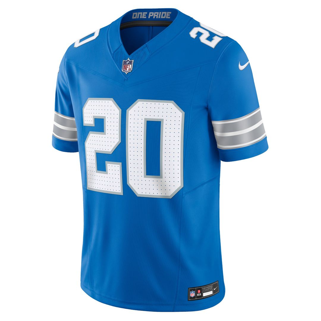Detroit Lions Barry Sanders Black 2nd Alternate Vapor F.U.S.E. Limited Jersey product image 8, provided for visual reference