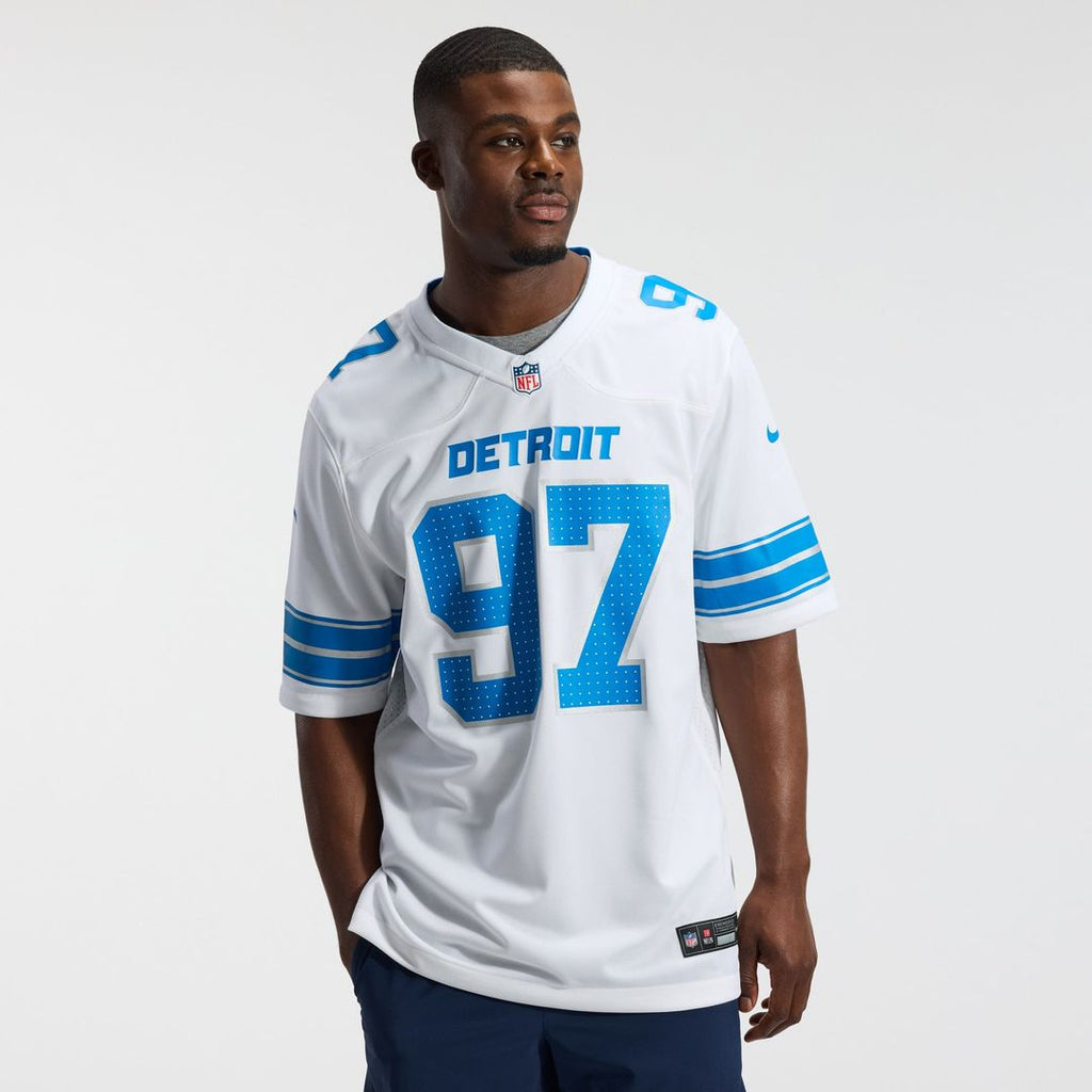 Detroit Lions Aidan Hutchinson Black 2nd Alternate Game Jersey product image 22, provided for visual reference and product