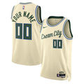 Milwaukee Bucks 2025/26 City Edition Swingman Basketball Jersey - Custom - Unisex product image 1, provided for visual