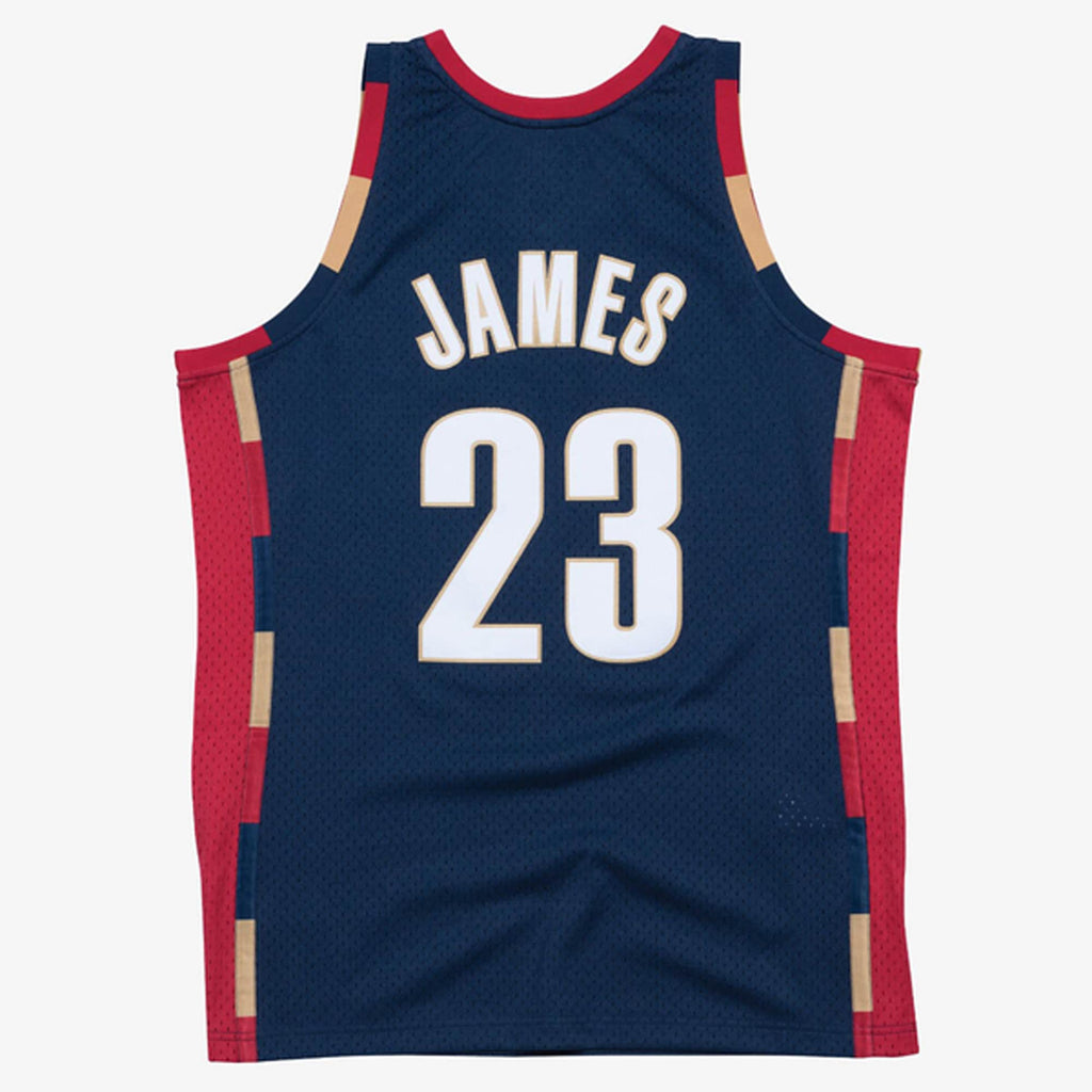 LeBron James Cleveland Cavaliers 2008-09 Hardwood Classics Swingman Jersey - Mens product image 3, provided for visual