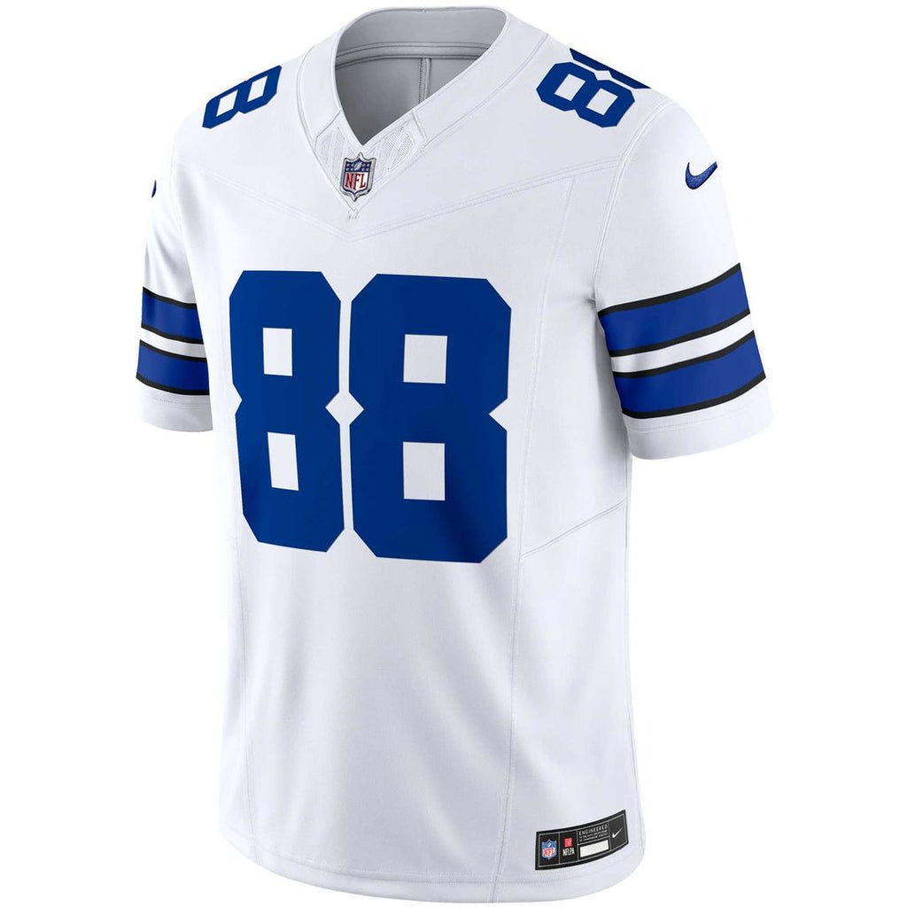 Dallas Cowboys CeeDee Lamb White Vapor F.U.S.E. Limited Jersey product image 2, provided for visual reference and product