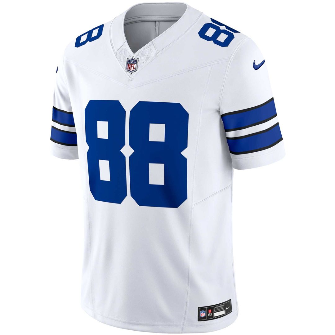 Dallas Cowboys CeeDee Lamb White Vapor F.U.S.E. Limited Jersey product image 2, provided for visual reference and product