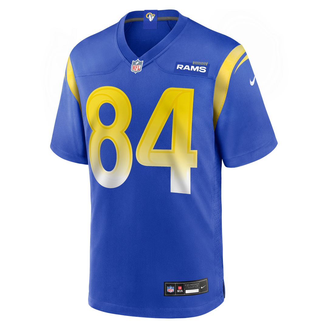 Los Angeles Rams Colby Parkinson Royal Team Game Jersey product image 2, provided for visual reference and product detail