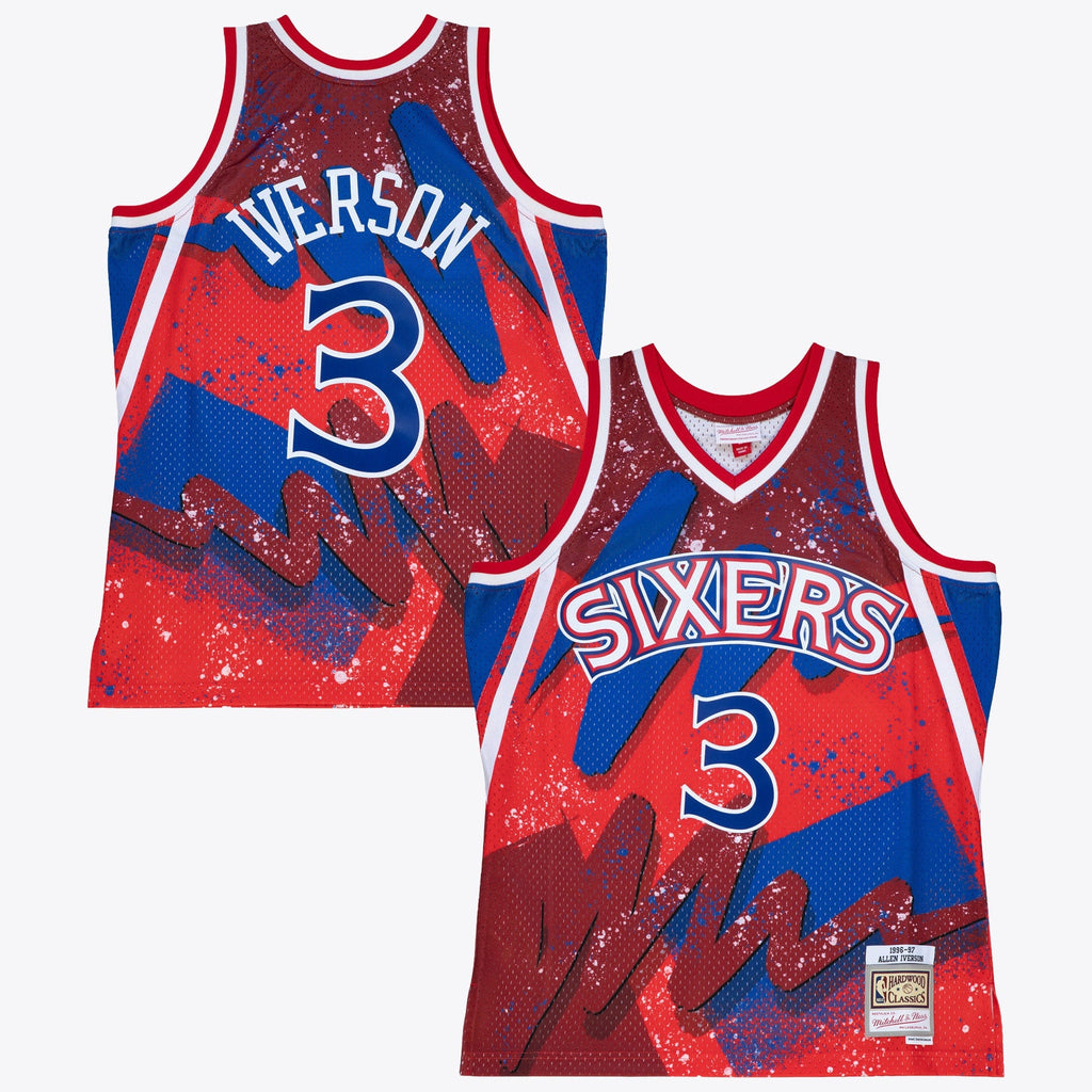Philadelphia 76ers Mitchell & Ness Allen Iverson 1996 Hyper product image 2