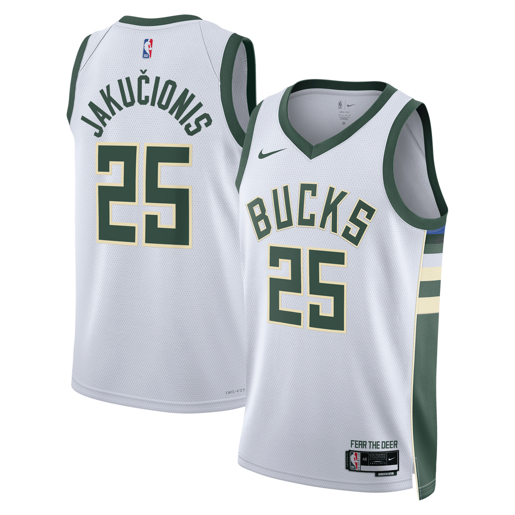 Milwaukee Bucks Nike Association Edition Swingman Jersey product image 1