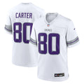 Minnesota Vikings Cris Carter White Alternate Retired Player Game Jersey product image 1, provided for visual reference and