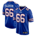 Buffalo Bills Connor McGovern Royal Game Player Jersey product image 1, provided for visual reference and product detail