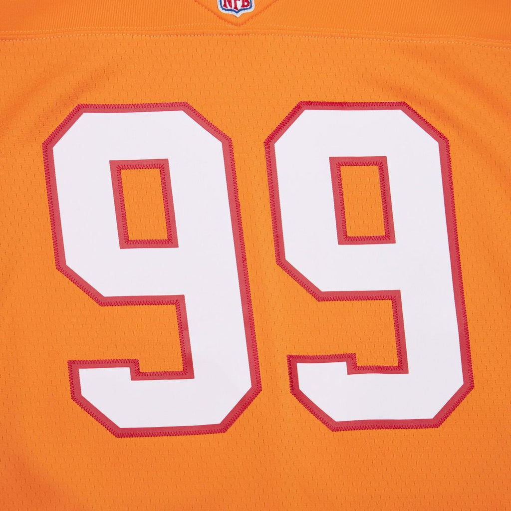 Tampa Bay Buccaneers Warren Sapp Red 2002 Legacy Replica Jersey product image 18, provided for visual reference and product
