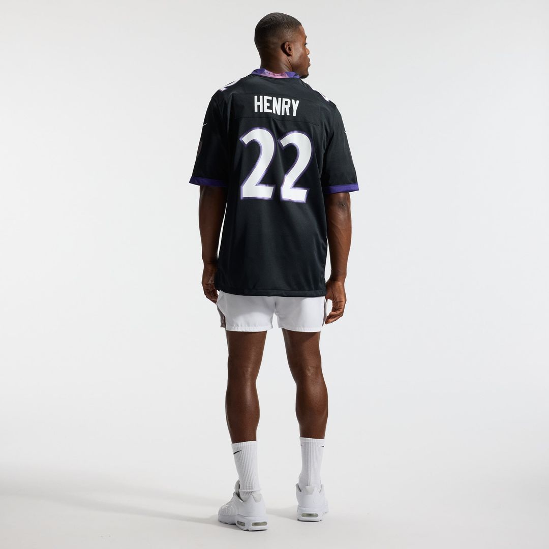 Baltimore Ravens Derrick Henry Purple Alternate Game Jersey product image 11, provided for visual reference and product