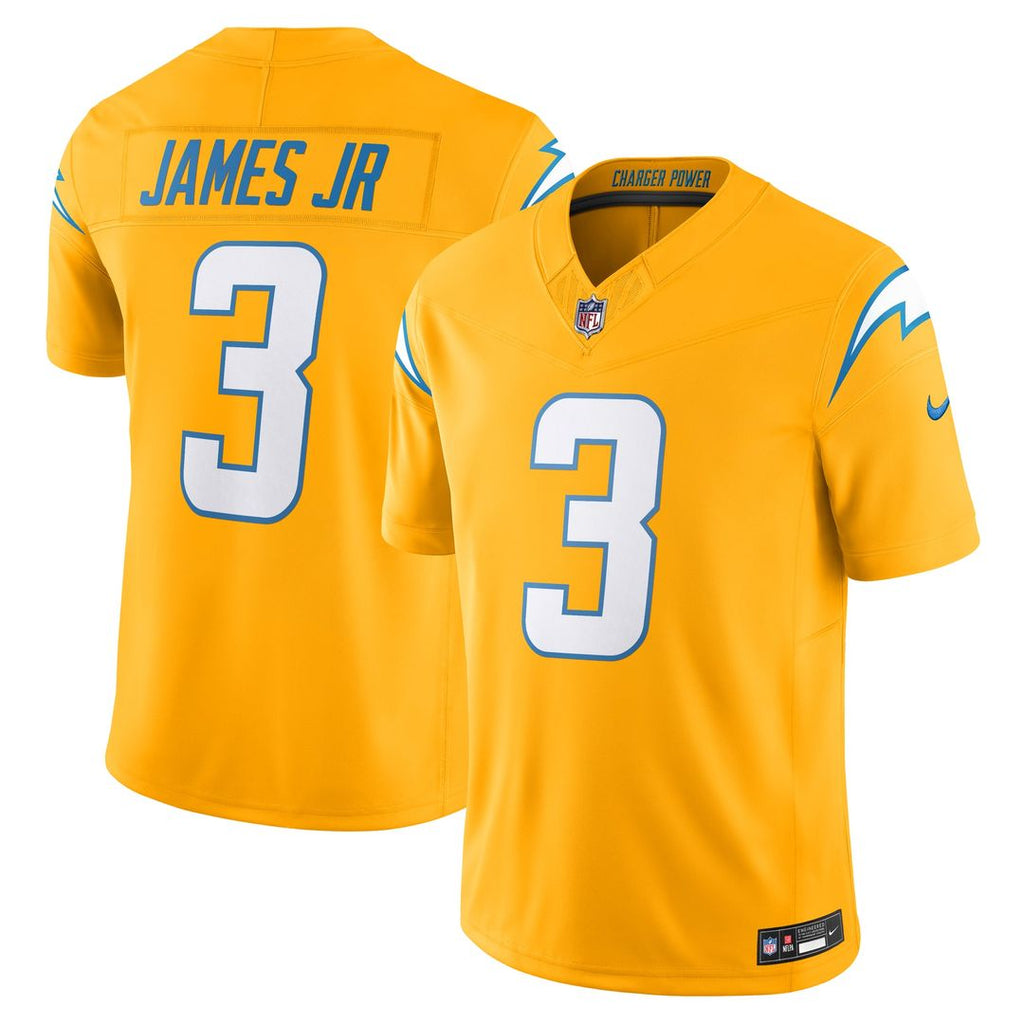 Los Angeles Chargers Derwin James Jr. Gold Alternate Charger Power Vapor F.U.S.E. Limited Jersey product image 1, provided