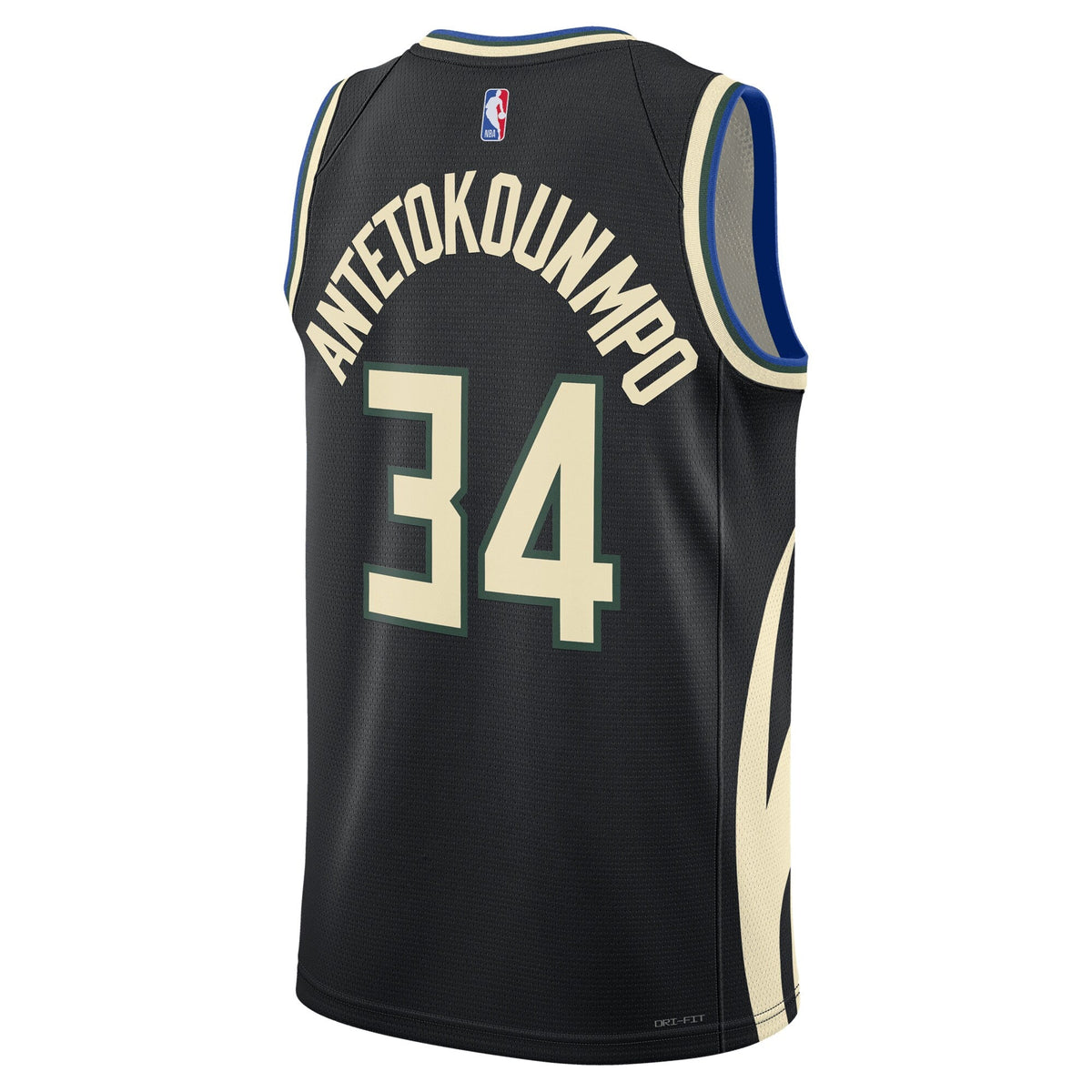 Giannis Antetokounmpo Milwaukee Bucks Swingman Statement Jersey product image 4, provided for visual reference and product