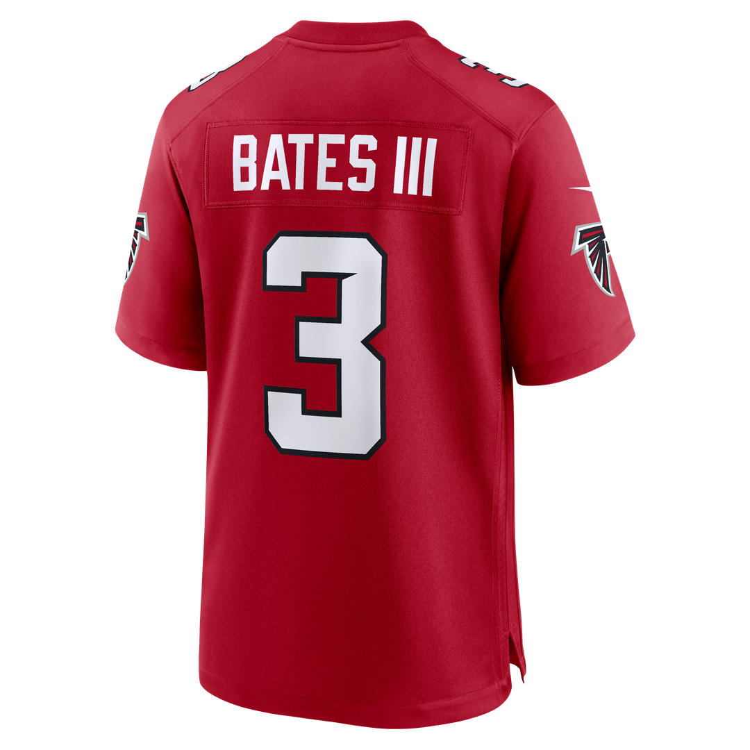 Atlanta Falcons Jessie Bates III White Game Jersey product image 21, provided for visual reference and product detail review