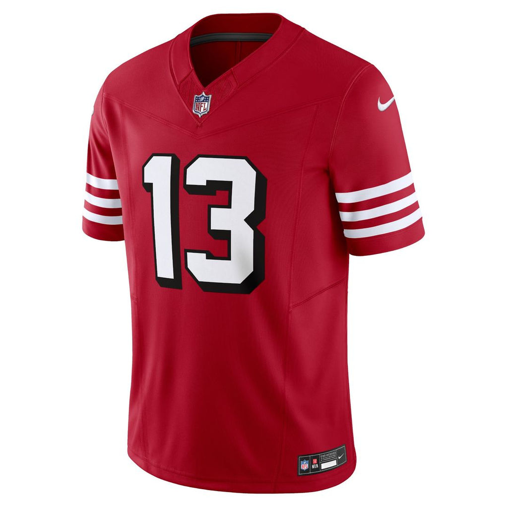 San Francisco 49ers Brock Purdy Scarlet Vapor F.U.S.E. Limited Jersey product image 2, provided for visual reference and