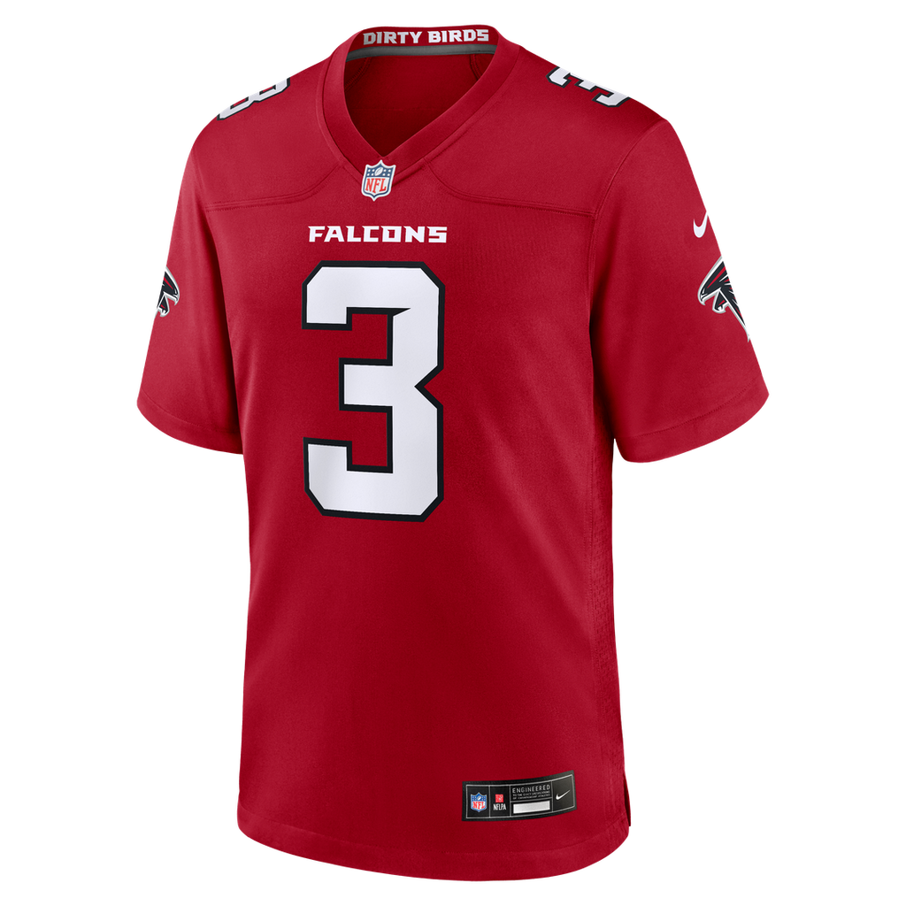 Atlanta Falcons Jessie Bates III White Game Jersey product image 20, provided for visual reference and product detail review