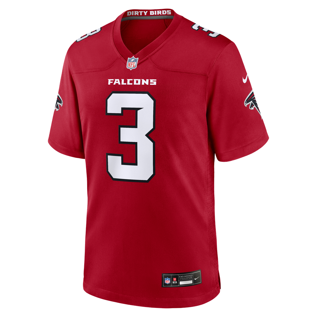 Atlanta Falcons Jessie Bates III White Game Jersey product image 20, provided for visual reference and product detail review