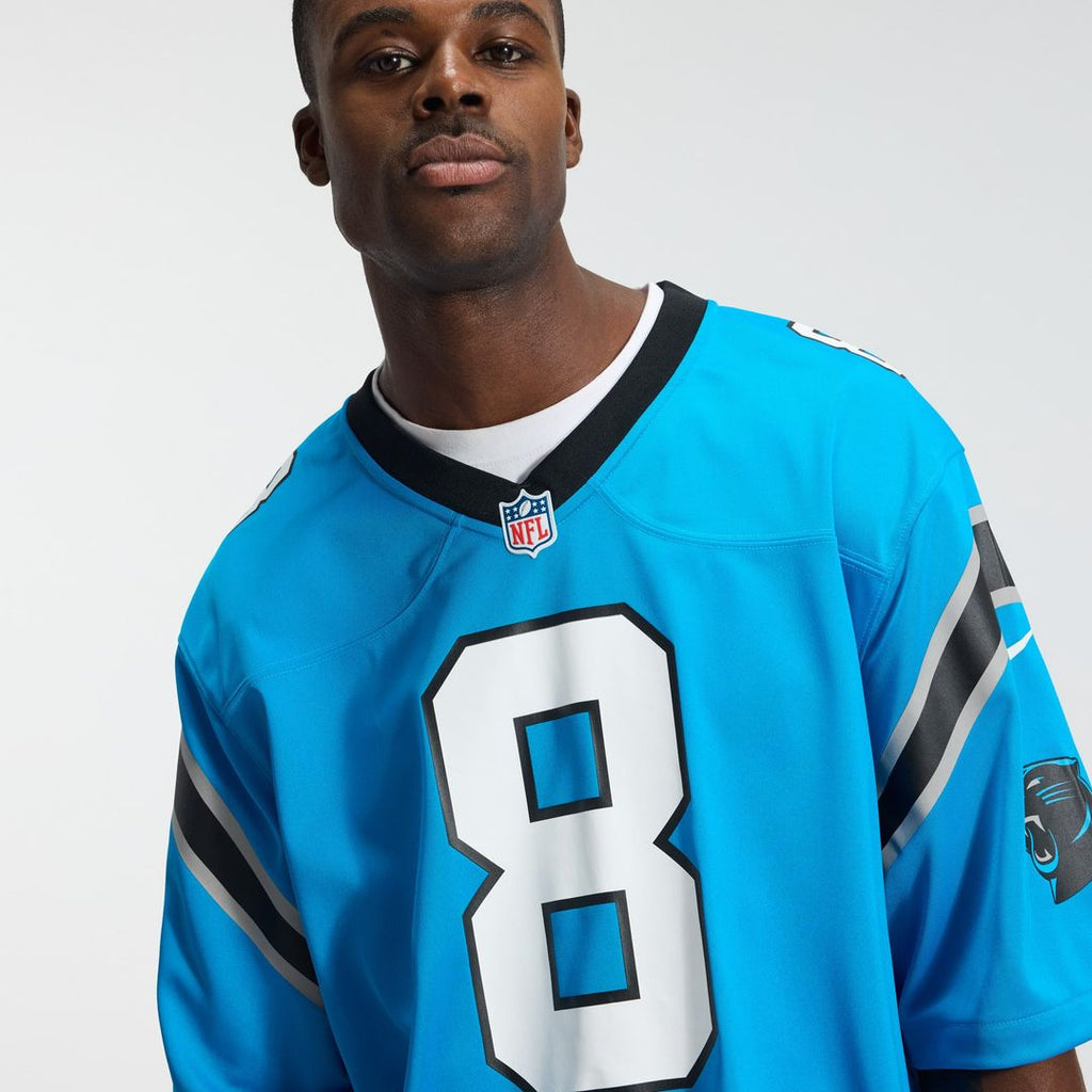 Carolina Panthers Jaycee Horn Blue Alternate Game Jersey product image 10, provided for visual reference and product detail