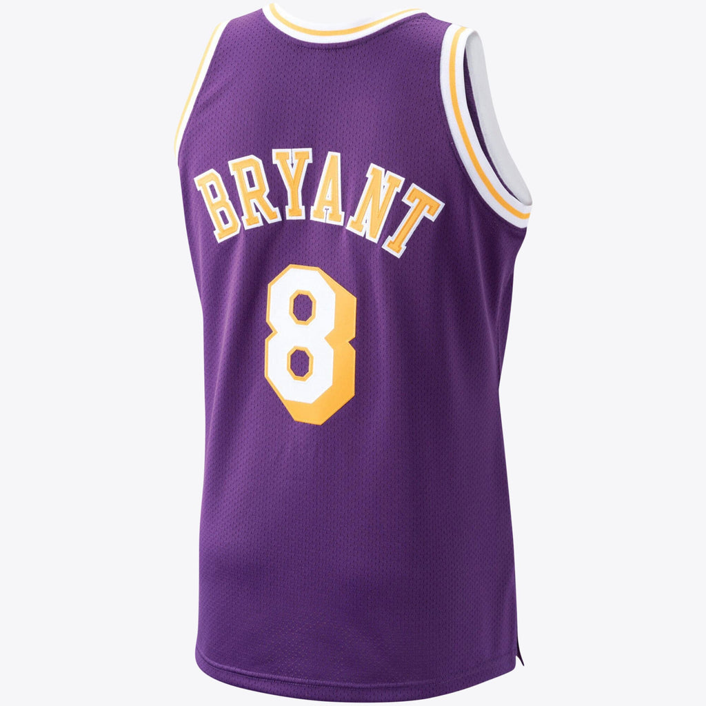 Kobe Bryant Hardwood Classic Los Angeles Lakers 1996-97 Authentic Jersey - Purple - Mens product image 3, provided for